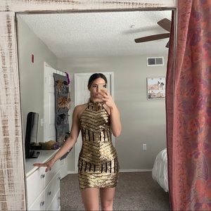 Fashion Nova sequin dress